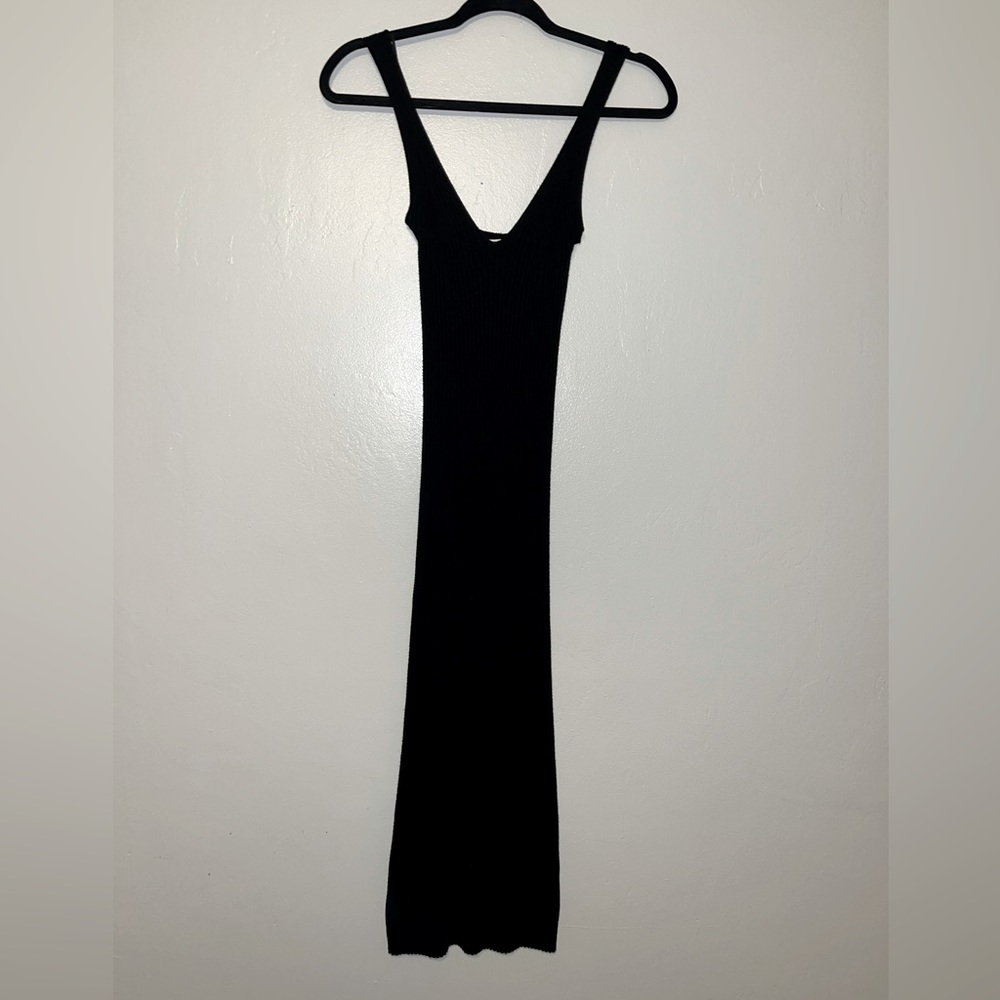 MOD REF Black V-Neck Dress - NWOT